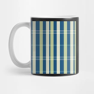 Summer Aesthetic Artair 2 Hand Drawn Textured Plaid Pattern Mug